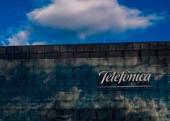 Sede de Telefónica en Madrid, España, el 12 de junio de 2018.