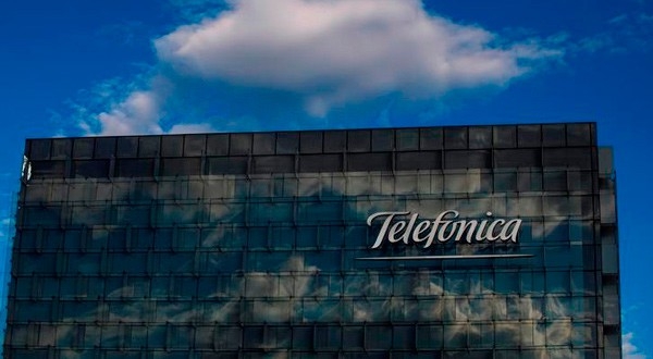 Sede de Telefónica en Madrid, España, el 12 de junio de 2018.