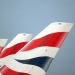Logotipos de British Airways en el aeropuerto de Heathrow, Londres.