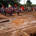 El Movimiento de Trabajadores Sin Tierra protestó en Brumadinho contra las actividades mineras de la empresa Vale.