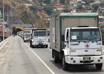 Ayuda humanitaria llegó a Venezuela