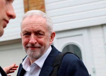 El líder del Partido Laborista, Jeremy Corbyn, en Londres.