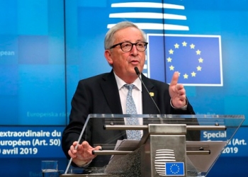 El presidente de la Comisión Europea, Jean-Claude Juncker, en Bruselas.