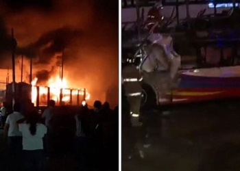 Las autoridades peruanas estiman que un chispazo pudo haber sido la causa del incendio del autobús en Lima.