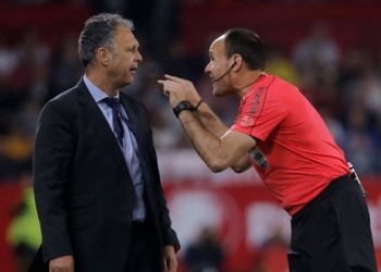 Joaquín Caparrós, entrenador del Sevilla