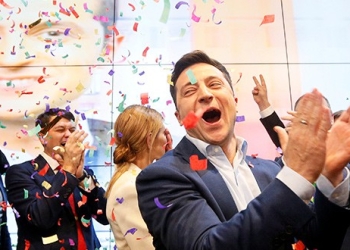 Zelenskiy obtuvo un triunfo contundente en las elecciones presidenciales de Ucrania