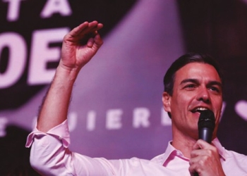 Pedro Sánchez, jefe del gobierno de España