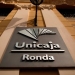 Logo de Unicaja.