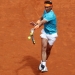 Rafael Nadal durante su debut en el Mutua Madrid Open