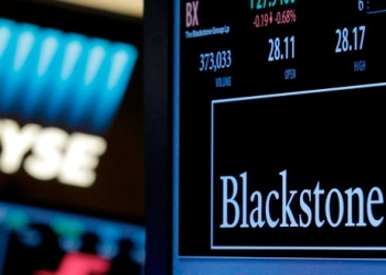 La información sobre las operaciones de Blackstone Group se muestra en la Bolsa de Valores de Nueva York.