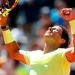El tenista español Rafael Nadal tras ganar la semifinal en Roland Garros.