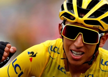 El colombiano hizo historia en el Tour de Francia.