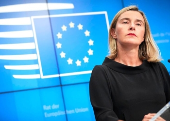 Federica Mogherini, alta representante de la Unión para Asuntos Exteriores, anunció la posición de la UE sobre Venezuela