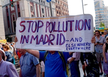 Numerosas organizaciones se han manifestado a favor de Madrid Central.