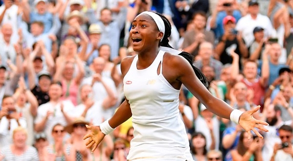 Gauff sigue sorprendiendo en Wimbledon.