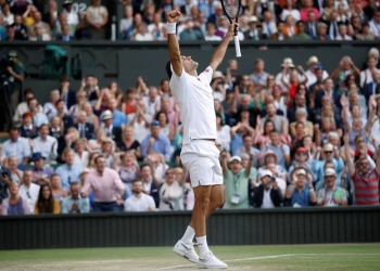 Roger Federer jugará su 12° final en Wimbledon