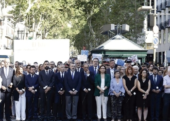Barcelona rinde honores a las víctimas de los atentado del 17A en su segundo aniversario