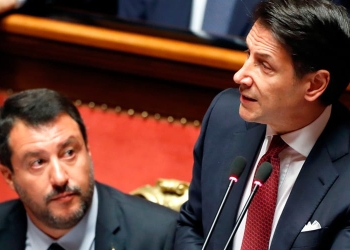 El primer ministro dirigió duras palabras contra Matteo Salvini.