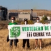 vertedero pinto, montañas de basura en un parque natural