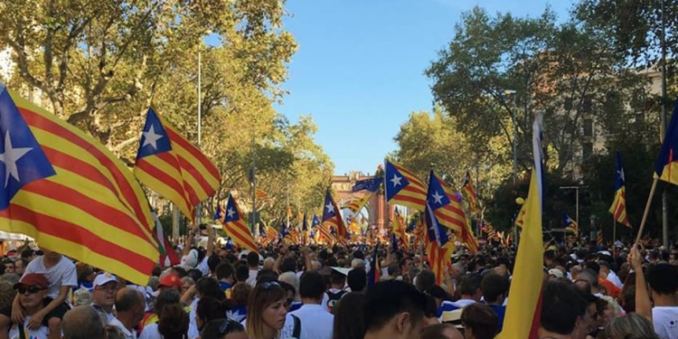Aniversario del 1 de octubre en Cataluña