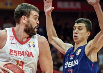 Selección española de baloncesto ganó a Serbia en los octavos de final del  Mundial de China/ BasketballWorldCup