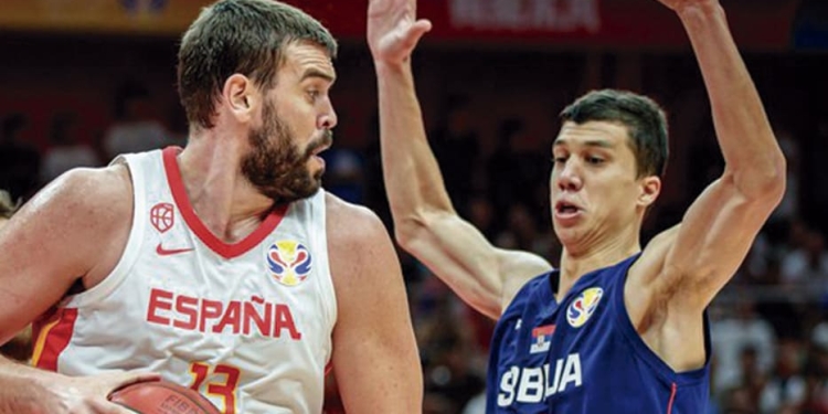 Selección española de baloncesto ganó a Serbia en los octavos de final del  Mundial de China/ BasketballWorldCup