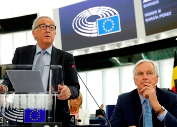 Juncker y Barnier presentaron sus impresiones sobre las negociaciones del Brexit.