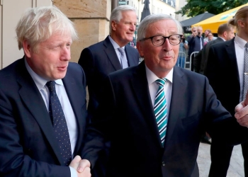 Johnson y Juncker sostuvieron un almuerzo en Luxemburgo.