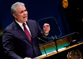 Iván Duque, presidente de Colombia, denunció que Maduro tiene nexos con el terrorismo global.