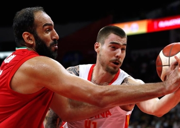 Juancho en acción ante Irán