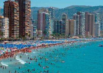 A pesar de la caída de viajeros internacionales, el gasto de turistas aumentó.