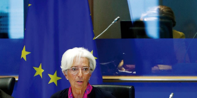 Christine Lagarde, presidenta del Banco Central Europeo