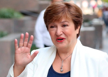 Kristalina Georgieva dio su primer discurso como directora del FMI.