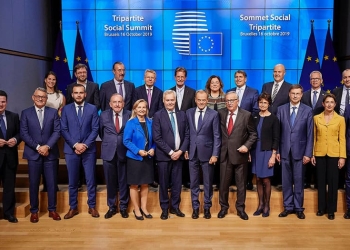 Durante la Cumbre Social Tripartita, representantes de empresas de la industria de servicios de Europa abordaron el tema del cambio climático y sus efectos en la economía/EFCI