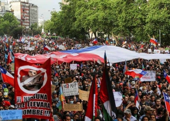 Marcha Santiago de Chile