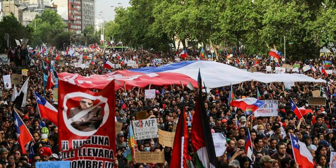 Marcha Santiago de Chile