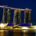 Singapur es futuro. Marina Bay Sands y sus tres torres unidas por una riostra tipo barco