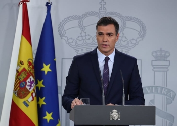 Pedro Sánchez, presidente en funciones de España