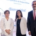 Ángeles Heras Caballero, secretaria de Estado de Universidades, Investigación, Desarrollo e Innovación; Rocío Sicre, presidenta de AEE, y Juan Virgilio Márquez, director general de AEE.