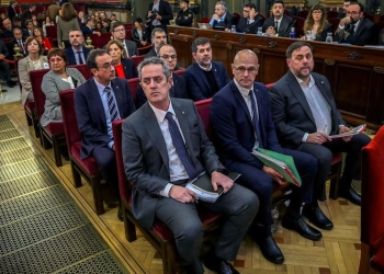 Se espera que este lunes el Tribunal Supremo de España dicte sentencia a los líderes catalanes encausados en el juicio del procés en Cataluña.