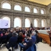 El claustro del Museo del Prado fue escenario para la presentación de la moneda conmemorativa del bicentenario de la pinacoteca/FNMT-RCM,