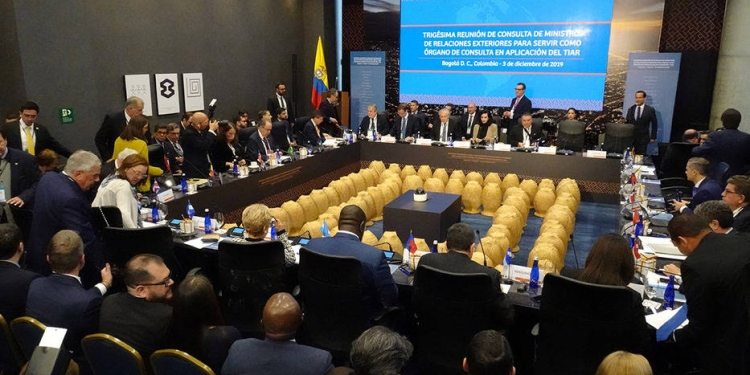 Ministros del TIAR decidieron activar el pacto contra la crisis venezolana, durante su reunión en Bogotá