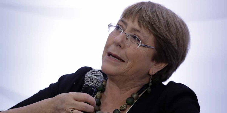 La alta comisionada para los Derechos Humanos de las Naciones Unidas, Michelle Bachelet, dijo que el cambio climático afecta más a la salud de los más vulnerables