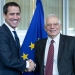 Juan Guaidó y Josep Borrell se reunieron en Bruselas