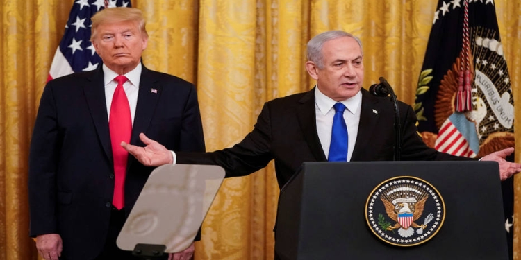 Netanyahu aceptó complacido el plan de paz de Trump