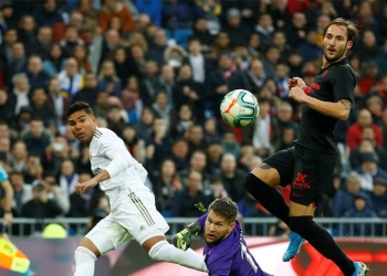 Un inspirado Casemiro selló con dos goles en el segundo tiempo el triunfo del Madrid