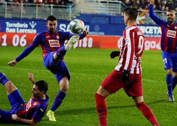 El Eibar resistió y se impuso ante el Atlético del "cholo" Simeone