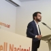 El coordinador de ERC, Pere Aragonés habla después del Consejo Nacional del partido