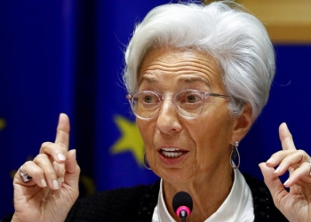 Presidenta del BCE ve señales de estabilización