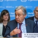 Antonio Guterres en un discurso de la OMS (Archivo)